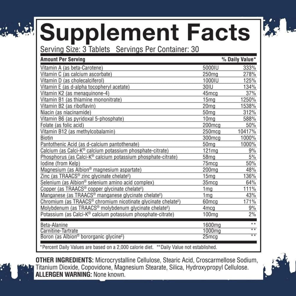 Gaspari Nutrition Anavite 180 Tablets