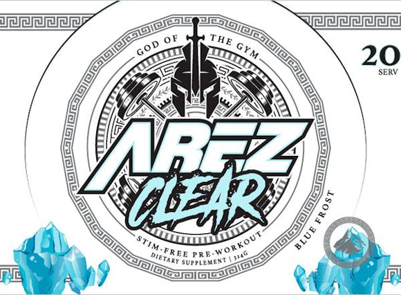 Gym God Arez Clear Stim-Free Pre-Workout|Pre Workout|Bodyandfitness.com