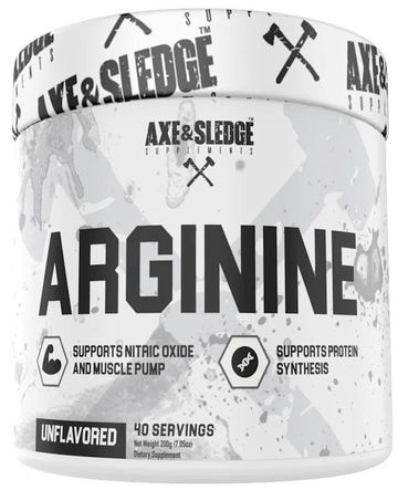 Axe & Sledge Arginine Support Nitric Oxide Pumps 40 Servings|Pre-Workout|Bodyandfitness.com