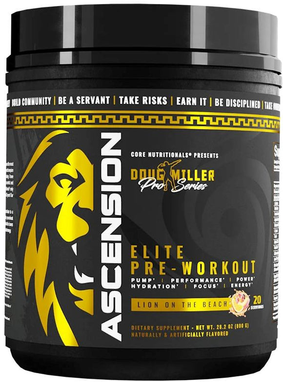 Core Nutritional Ascension Elite Pre Workout|Pre Workout|Bodyandfitness.com
