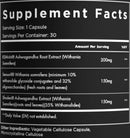Enhanced Labs Ashwagandha Athletes Performance 30 Capsules|Stress|Bodyandfitness.com