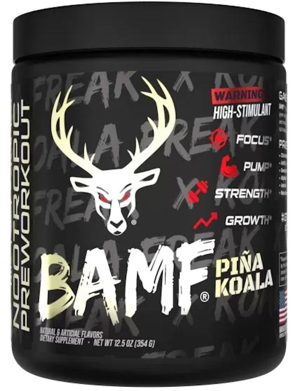 DAS Labs Bucked Up BAMF Nootropic 30 servings|Deer Antler|Bodyandfitness.com