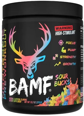 DAS Labs Bucked Up BAMF Nootropic 30 servings|Deer Antler|Bodyandfitness.com