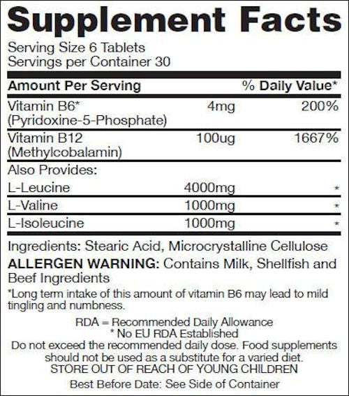 Gaspari Nutrition, BCAA, 6000 180 tabs.
