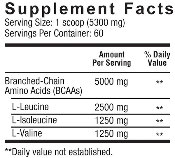 Core Nutritionals BCAA 60 servings
