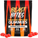 Beast Bites Creatine Infused Gummies 150 Gummies|Creatine|Bodyandfitness.com