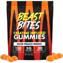 Beast Bites Creatine Infused Gummies 150 Gummies|Creatine|Bodyandfitness.com