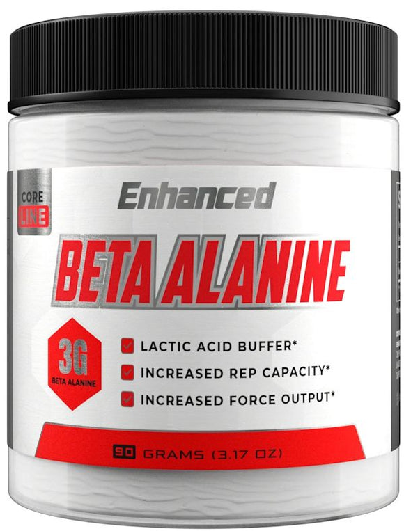 Enhanced Labs Beta Alanine Powder 30 Servings|Pre Workout|Bodyandfitness.com
