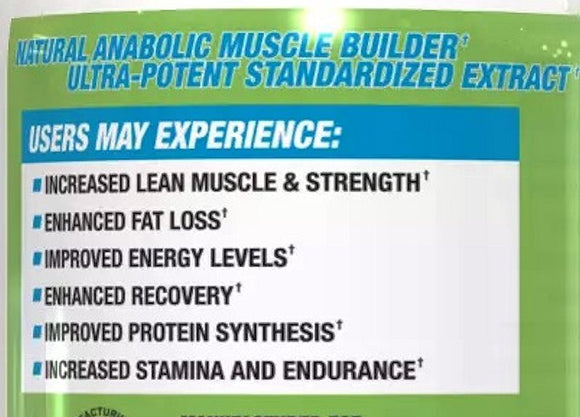 Muscle Addiction Turkesterone 750 60 VegCaps