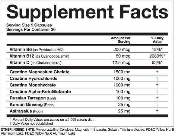 Magnum Nutraceuticals Big C 150 Capsules 4 creatine blend|Creatine|Bodyandfitness.com