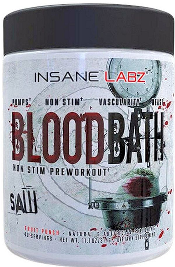 Insane Labz Bloodbath SAW  Pre-workout grape