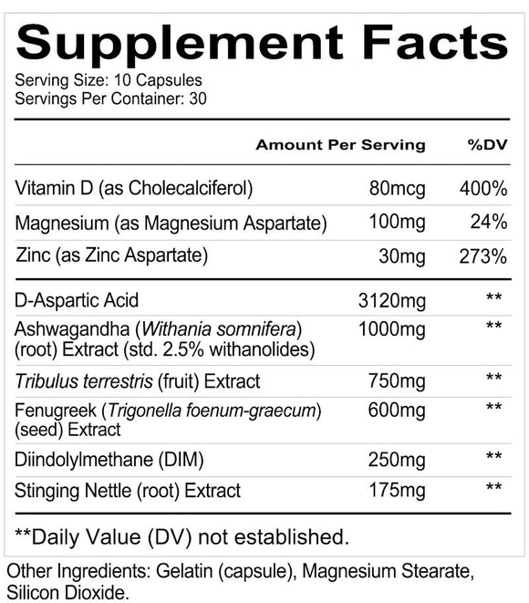 Redcon1 Boom Stick Testosterone Support 300 Capsules|Test Booster|Bodyandfitness.com