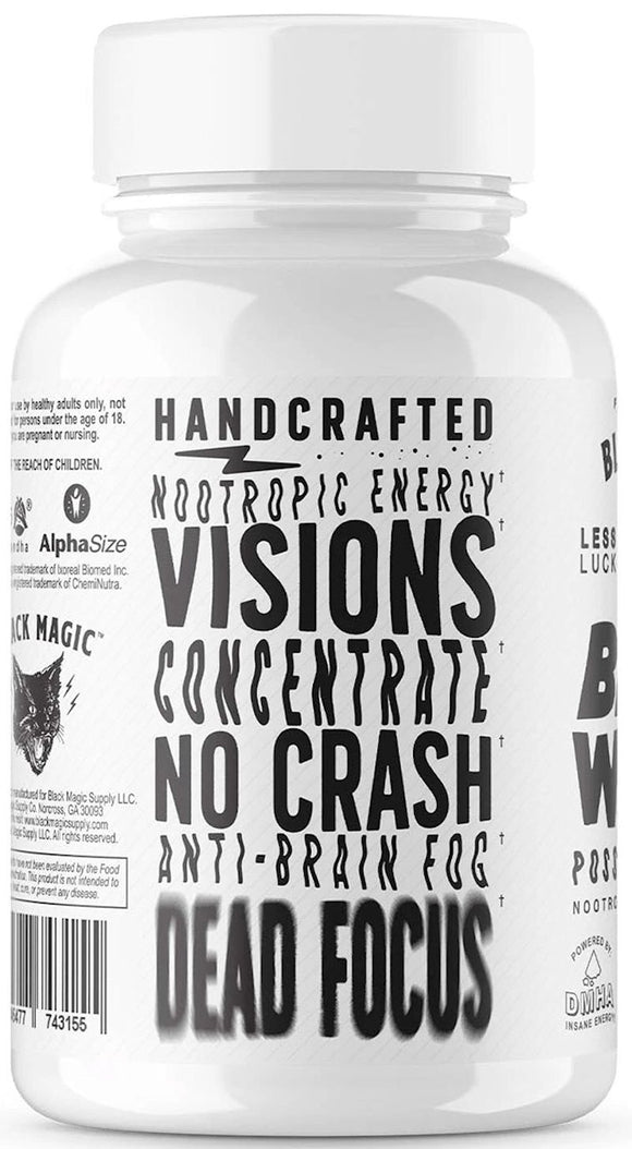 Black Magic Supply Brain Waves Focus 120 Capsules|Focus|Bodyandfitness.com