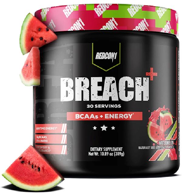 RedCon1 Breach BCAA Energy 30 servings melon