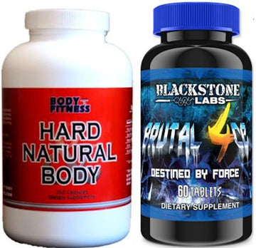 Blackstone Labs Brutal 4ce w/Hard and Natural Body