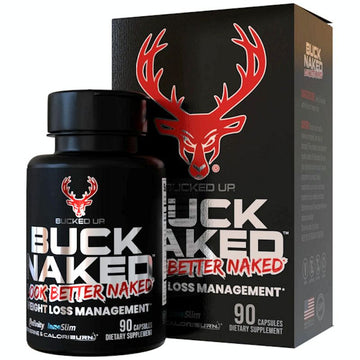 Bucked Up Buck Naked 90 Capsules|Fat Burner|Bodyandfitness.com
