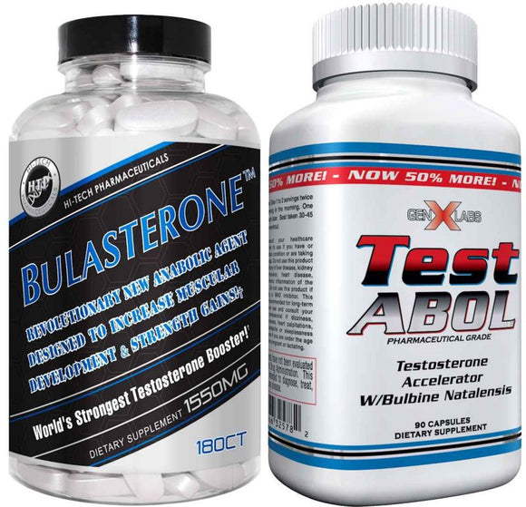 Hi-Tech Bulasterone 180 Tabs | FREE TEST-ABOL