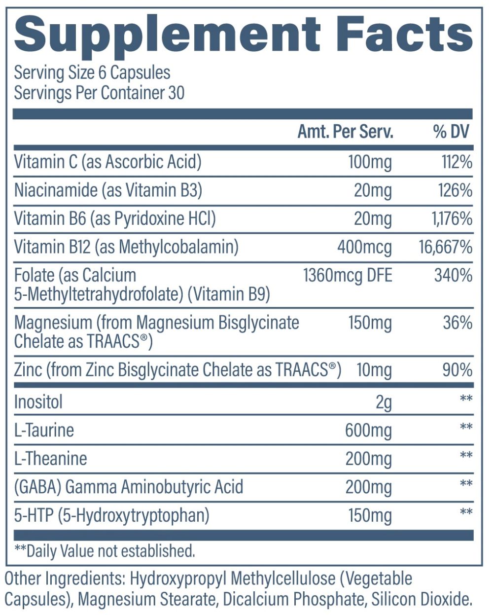Revive Calm+ 180 Veg Caps| Bodyandfitness.com
