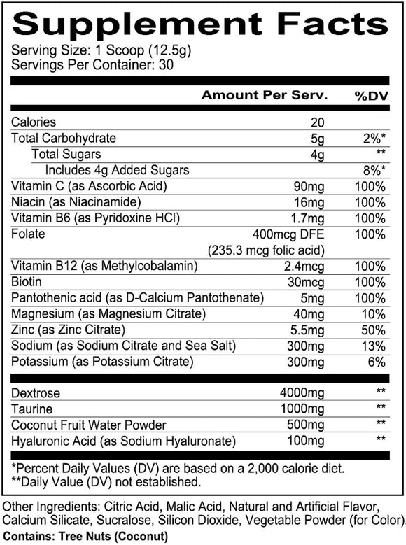 Redcon1 Canteen Pre-Workout Electrolytes- Hydration 30 Servings|Pre Workout|Bodyandfitness.com