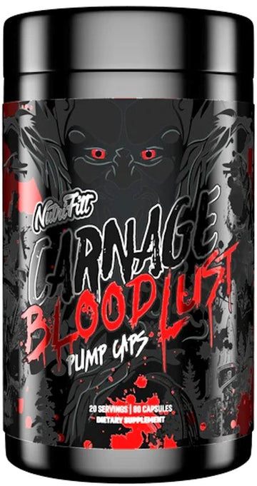 NutriFitt Carnage Blood Lust Pump Caps|Muscle Pumps|Bodyandfitness.com