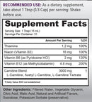 Cutler Nutrition Liquid Carnitine 3000, Stim Free Fat Burner|Fat Burner|Bodyandfitness.com
