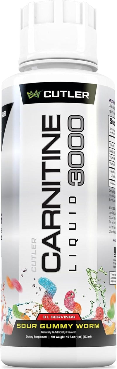 Cutler Nutrition Liquid Carnitine 3000, Stim Free Fat Burner|Fat Burner|Bodyandfitness.com