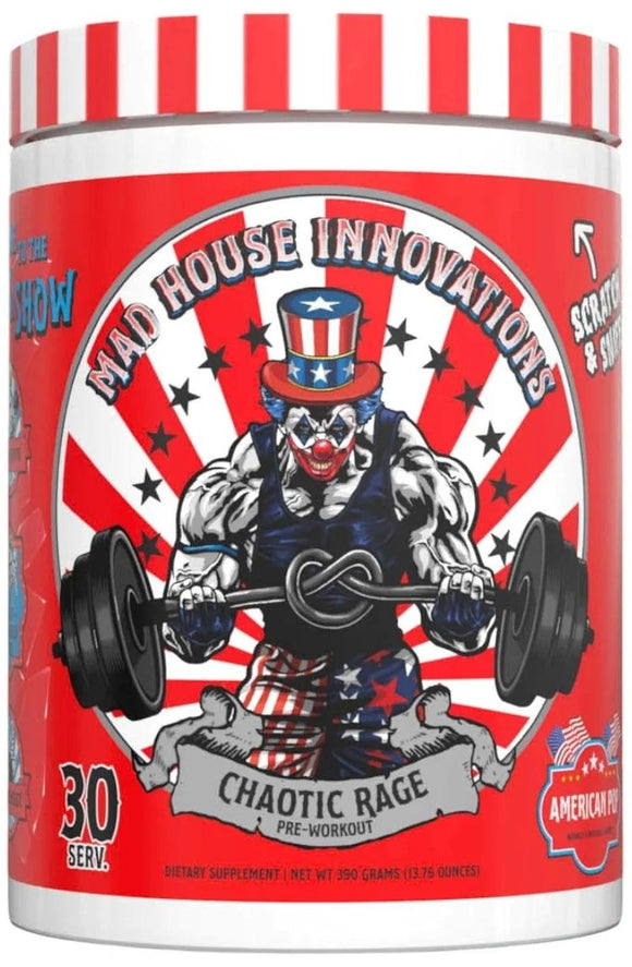 Mad House Innovation Chaotic Rage Pre Workout|Pre Workout|Bodyandfitness.com
