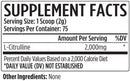 VMI Sports Citrulline Pump Unflavored 75 Servings|Muscle Pumps|Bodyandfitness.com
