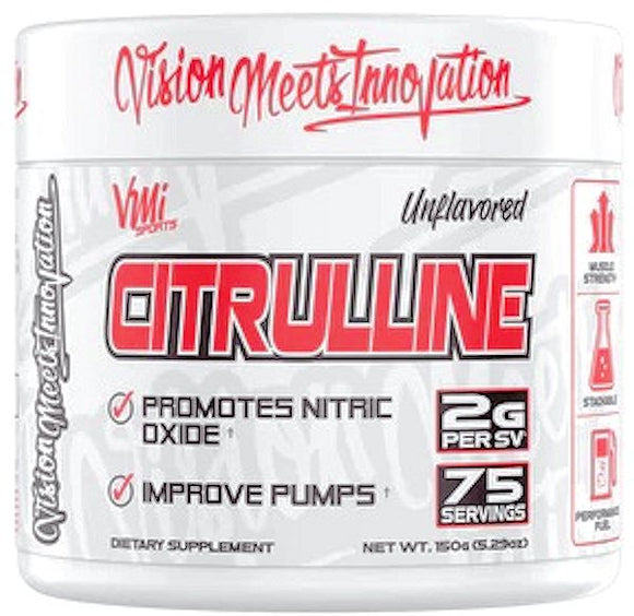 VMI Sports Citrulline Pump Unflavored 75 Servings|Muscle Pumps|Bodyandfitness.com
