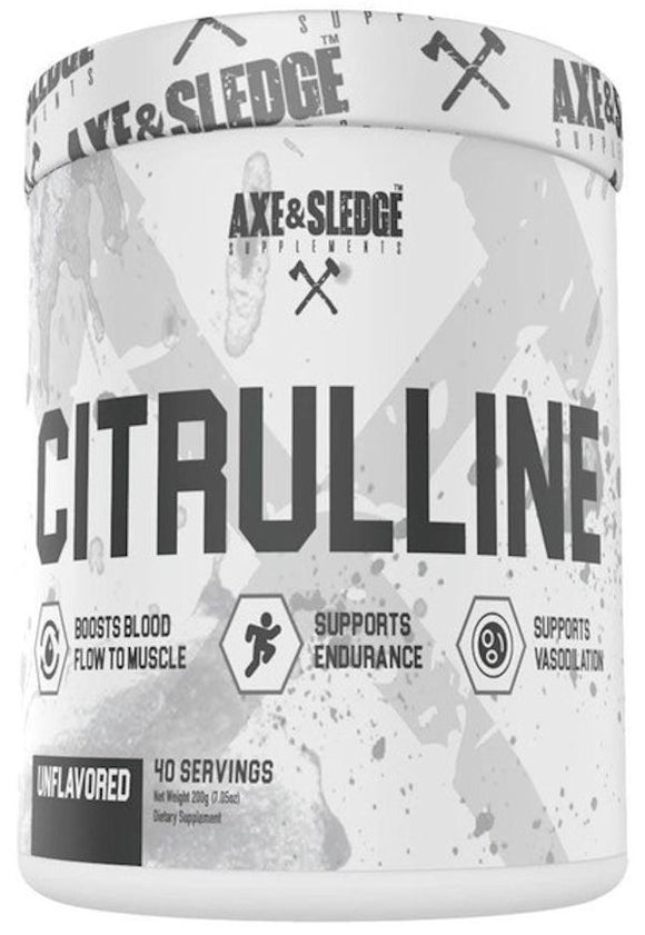 Axe & Sledge Citrulline 40 Servings|Muscle Pump|Bodyandfitness.com