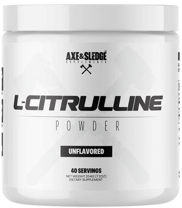 Axe & Sledge Citrulline Unflavored 40 Servings