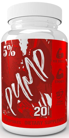 5% Nutrition Code Red Pump Capsules|Muscle Pump|Bodyandfitness.com