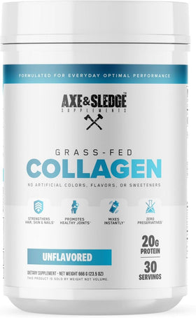 Axe and Sledge Collagen Hydrolyzed Bovine Collagen|Collagen|Bodyandfitness.com