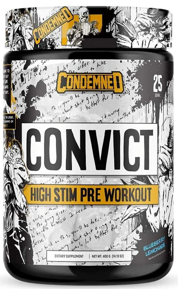 Condemned Labz Convict Pre-Workout berry