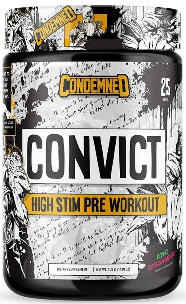 Condemned Labz Convict Pre-Workout blue