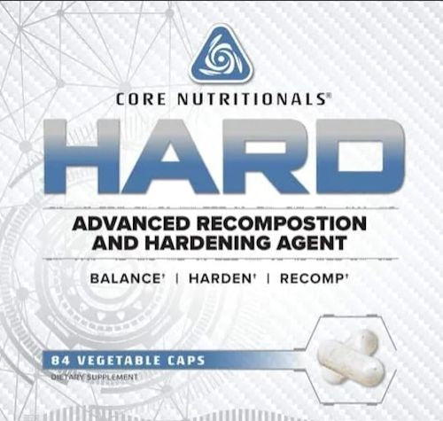 Core Nutritionals Hard Advanced Hardening Agent 84 Caps|Lean Muscle|Bodyandfitness.com