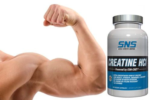 Serious Nutrition Solutions SNS Creatine HCI 120 caps|Creatine|Bodyandfitness.com