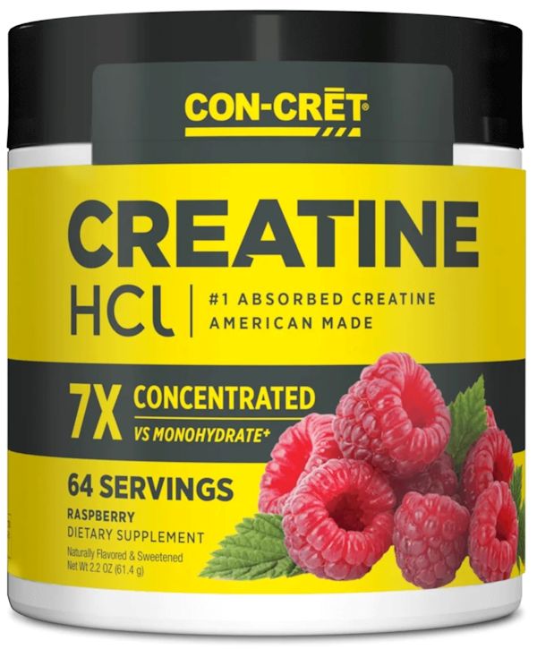 Con-Cret Creatine HCI 64 Servings rasp