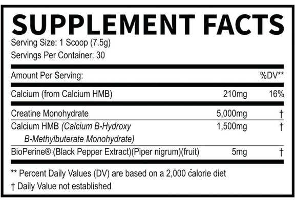 Fresh Supps CREATINE HMB|Creatine|Bodyandfitness.com