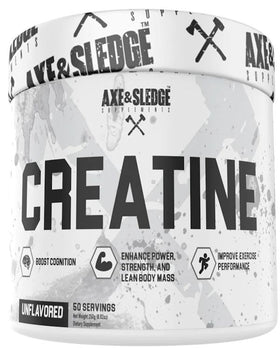 Axe & Sledge Creatine 50 Servings|Creatine|Bodyandfitness.com