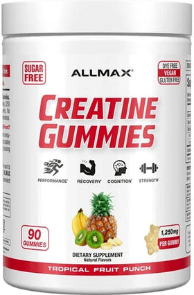 Allmax Creatine Gummies Sugar Free|Creatine|Bodyandfitness.com