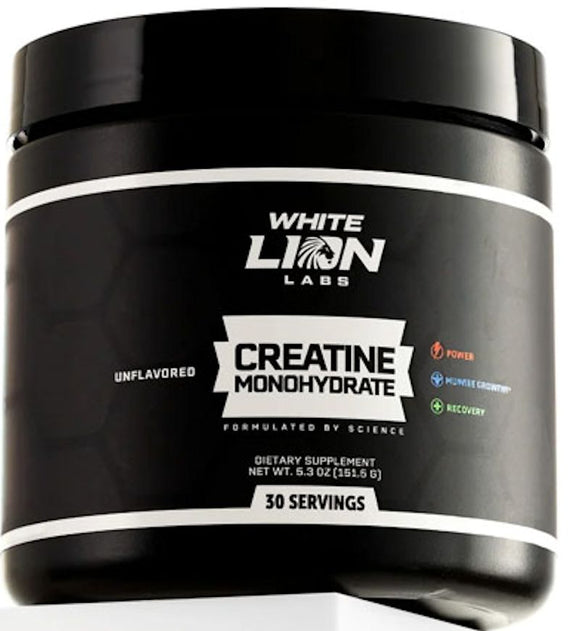 White Lion Labs Creatine Monohydrate 30 Servings|Creatine|Bodyandfitness.com