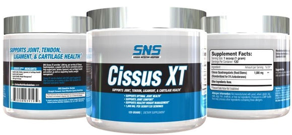 Serious Nutrition Solutions SNS Cissus XT 120 Servings