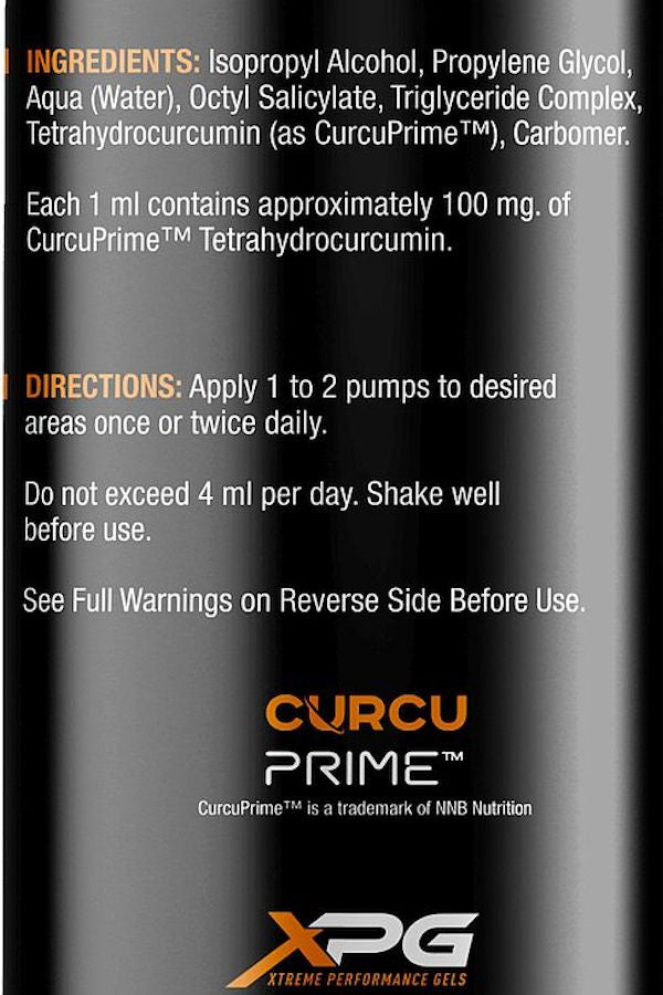 Xtreme Performance Gels CurcuPrime Gel fact