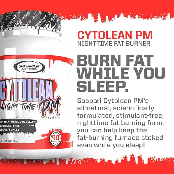 Gaspari Nutrition Cytolean Night Time PM|Sleep Aid|Bodyandfitness.com