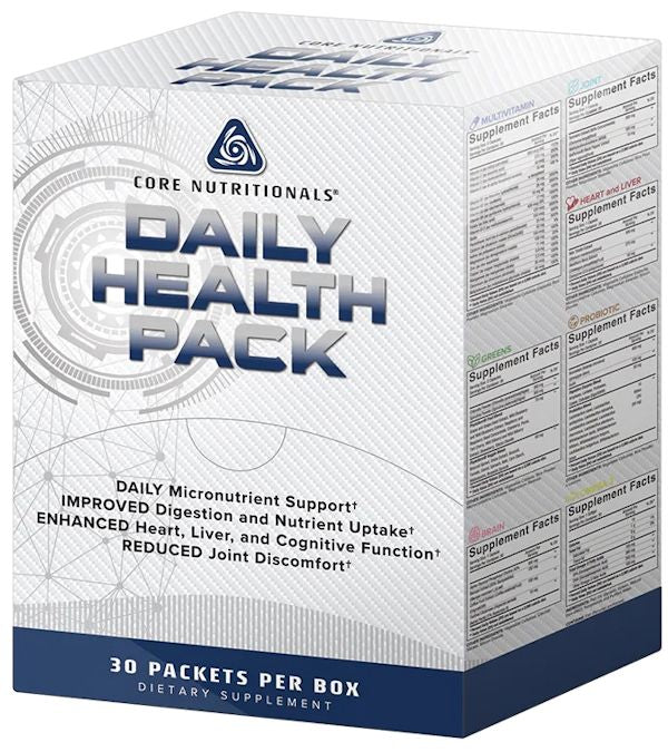 Core Nutritional Daily Health Pack 30-day