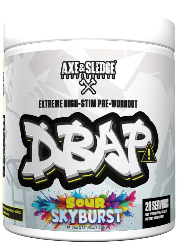 Axe & Sledge DBAP High Stim Preworkout|Pre Workout|Bodyandfitness.com