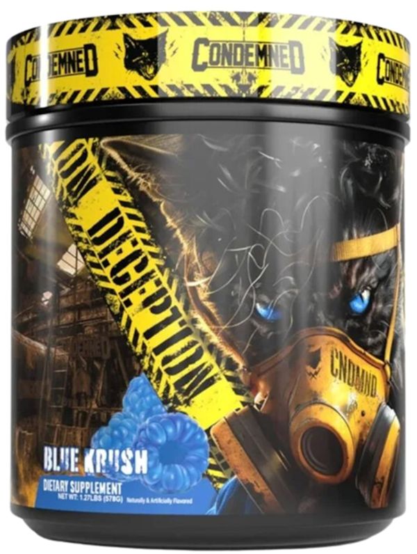 Deception Pre Workout blue