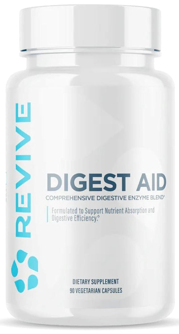 Revive Digest Aid Digestive Support 90 Vegetarian Capsules|Digestion|Bodyandfitness.com