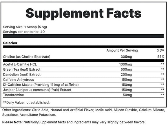 RedCon1 Double Tap Powder 40 servings|Pre workout|Bodyandfitness.com